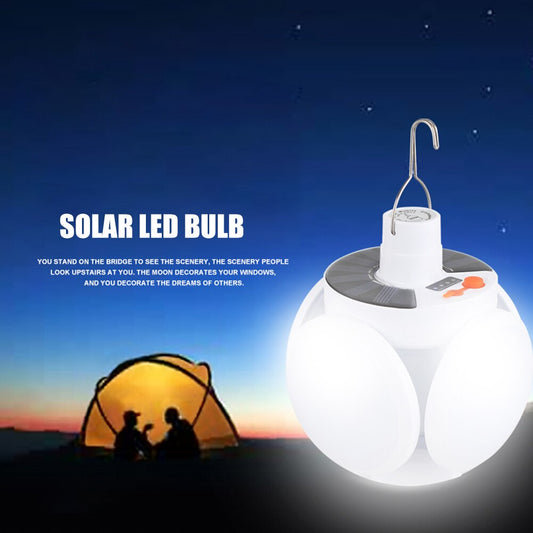 Solar LED Light Panel Bulb