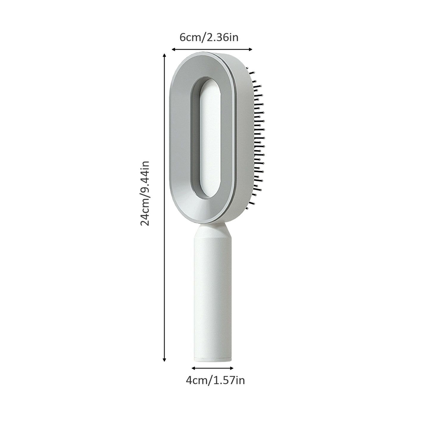 One Click Detangle Hair Brush