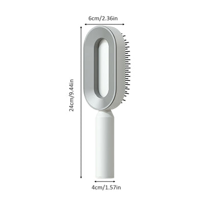 One Click Detangle Hair Brush