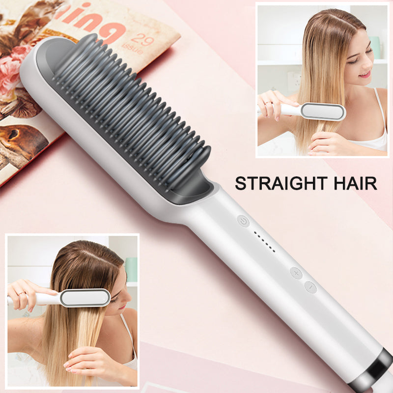 Zentric Hair Straightener Brush