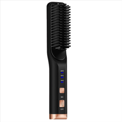 Hair Straightener Brush Wireless