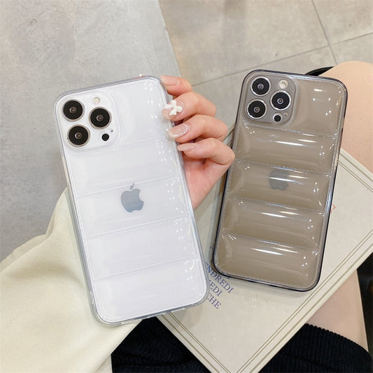 Transparent Puff Phone Case