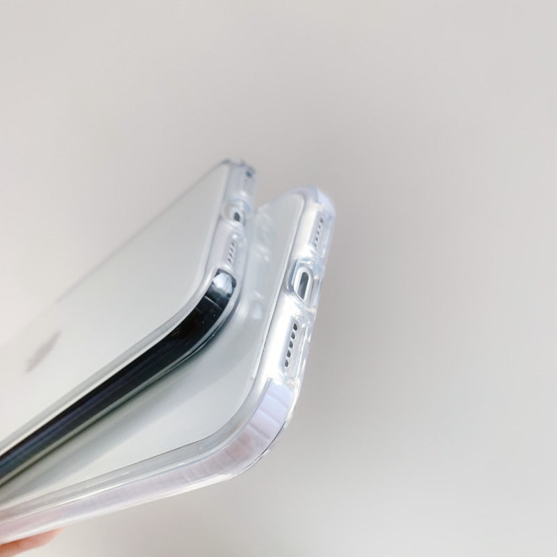 Transparent Shockproof Case For iPhone