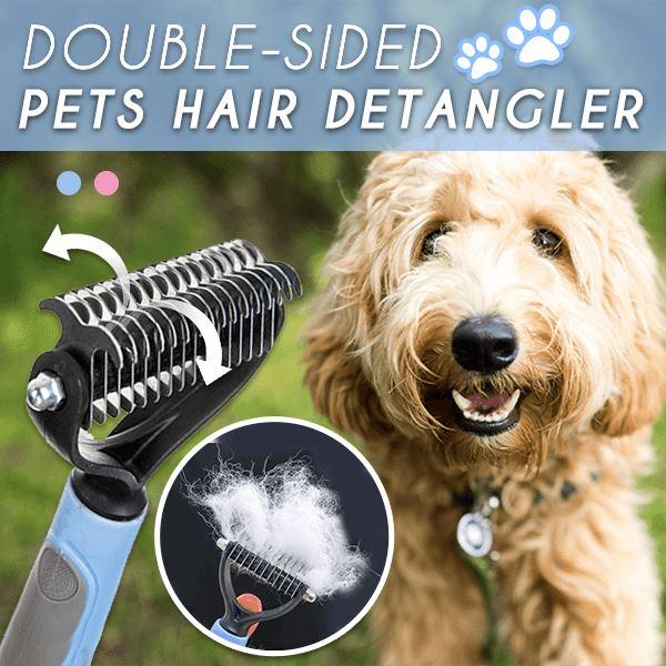 Double-sided Pets Hair Detangler