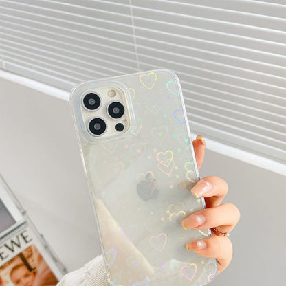 Aurora Hearts iPhone Case