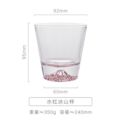 Mountain Drinking Glass