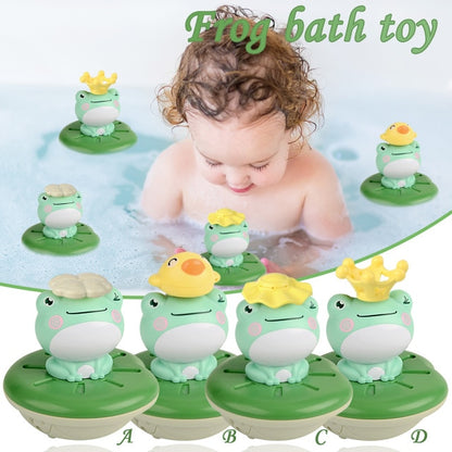 Sprinkler Frog Toy with all Attachments