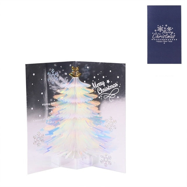 Christmas Tree 3d Pop-up Card