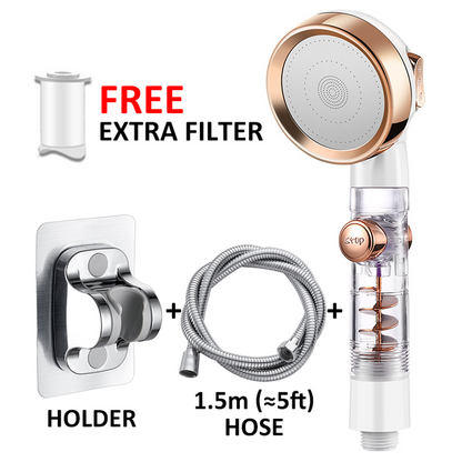 Helix Turbocharged Shower Head