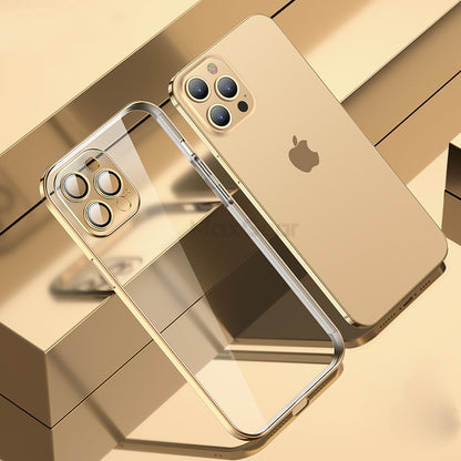 Electroplated Lens Cover iPhone Case