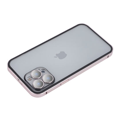 Aluminum Frame Lens Protection iPhone Case