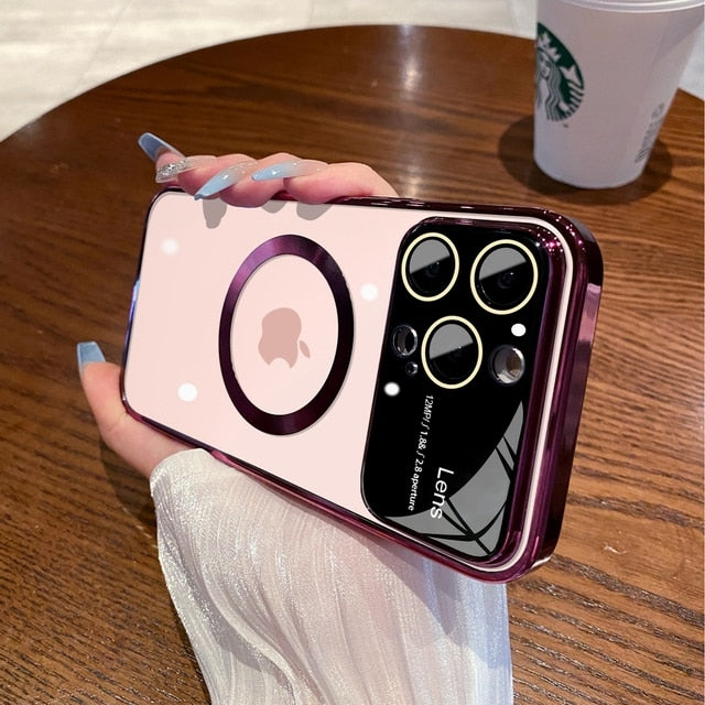 Transparent Wide Lens Cover iPhone Case