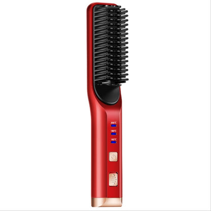 Hair Straightener Brush Wireless