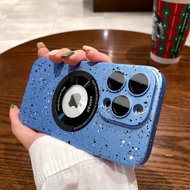 Paint Drop Camera Lens Cover iPhone Case