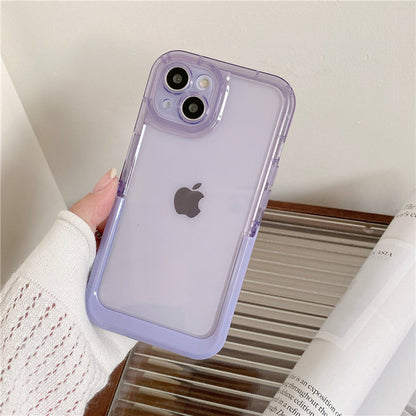 Transparent Silicone Phone Case Stand