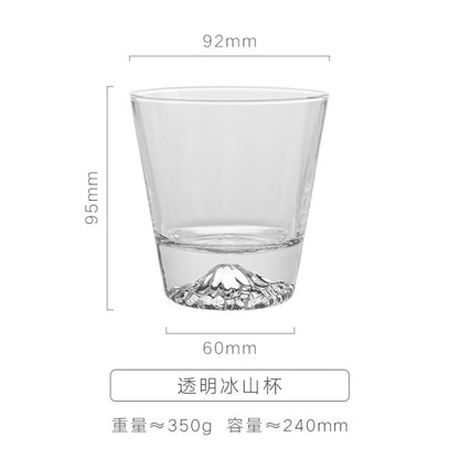 Mountain Drinking Glass