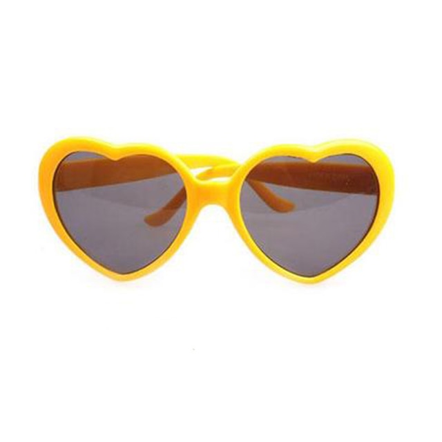 Love Heart Shaped Diffraction Glasses