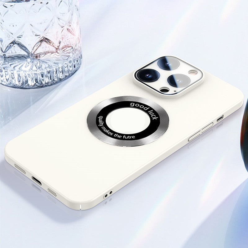 Integrated Camera Film Matte PC iPhone Case
