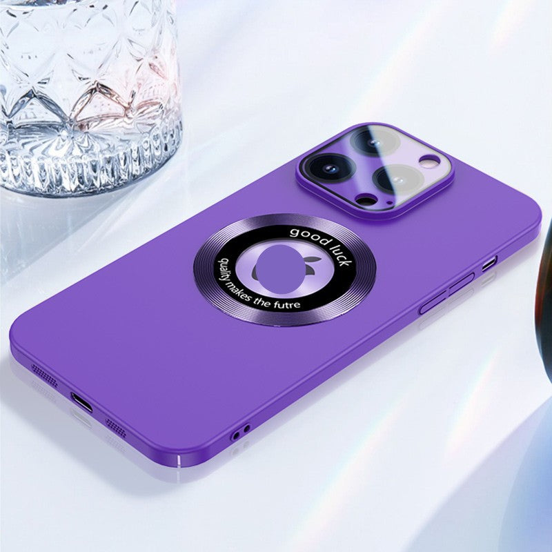 Integrated Camera Film Matte PC iPhone Case