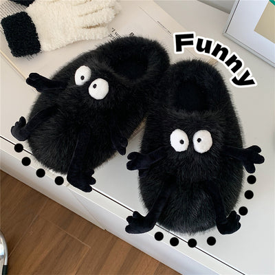 Fuzzy Doodle Slippers