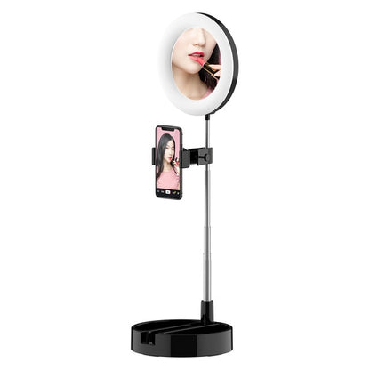 LED MIRROR Selfie Ring Light with Phone Holder