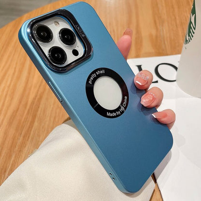 Lens Cover Stand Logo iPhone Case