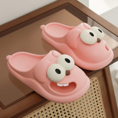 Women's Cartoon Dog Slippers