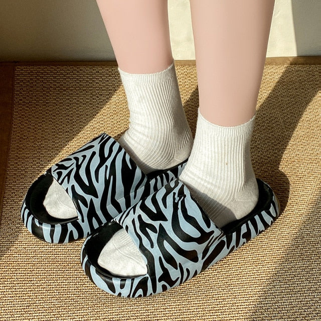 Cute Animal Print EVA Slippers